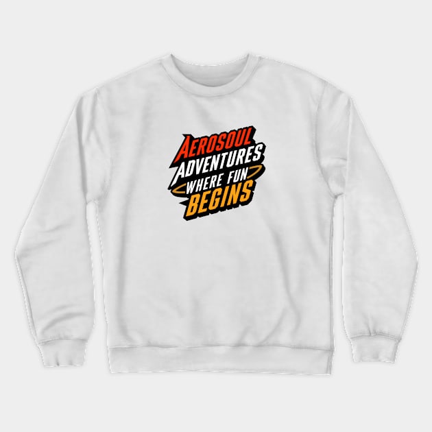 Aerosoul Adventures Crewneck Sweatshirt by 2wear Grafix